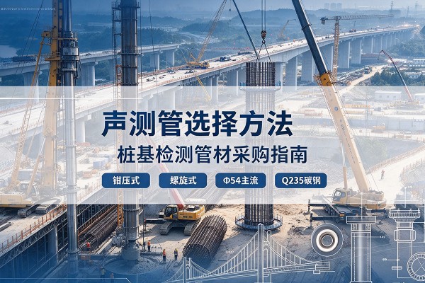 浦城声测管选型标准