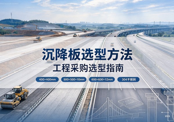 浦城沉降板选择方法