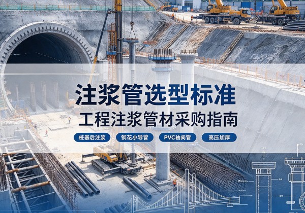 浦城注浆管选型标准